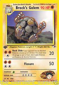 Pokemon 1st EDITION Gym Heroes Set Rare Cards Just take your Pick 132 