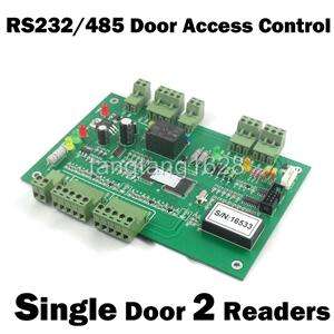 RS232 RS485 Single Door 2 Readers Access Controller T/A  