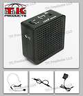 Loud Portable Voice Amplifier 16 watt Aker MR2200 Black