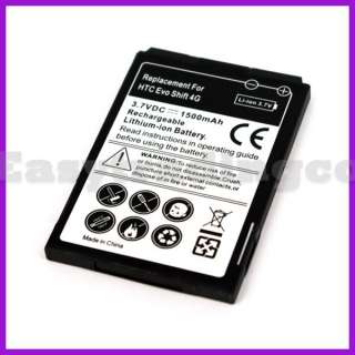 1500mAh Replacement Battery for Sprint HTC Evo Shift 4G  