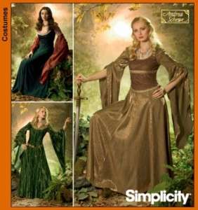 Lord Of The Rings Arwen Dress Simplicity Pattern 4940  