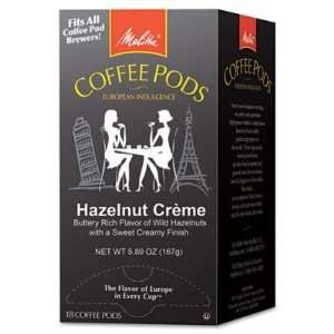  Melitta Hazelnut Coffee Pods, Go Hazelnuts, 18 Pods/Box 