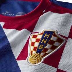   Official EURO 2012 Away Soccer Jersey Brand New Royal/Red/White  