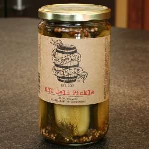 NYC Deli Pickles by Brooklyn Brine (24 ounce)  Grocery 
