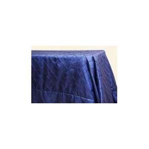  Wholesale wedding Pintuck 90x156 Tablecloth   Navy Blue w 