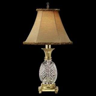 Waterford Crystal Hospitality Accent Lamp Brass Finish NIB Mint  
