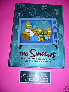Simpsons 2nd Second Season 2 Two DVD Box Set Complete  