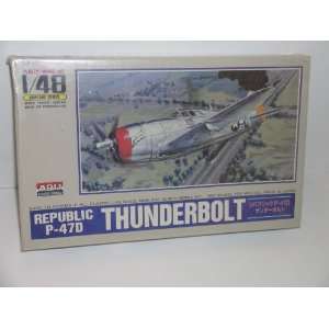   47D Thunderbolt Aircraft   Plastic Model Kit 
