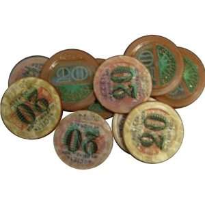  1920s $20 Monte Carlo Casino Poker Chip: Everything Else