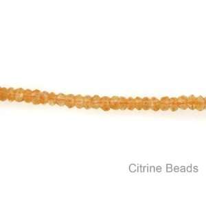  Citrine Semi Precious Stone Beads 14 Strand Everything 