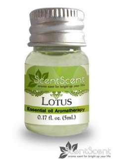 Lotus Essential Fragrance Oil Aromatherapy Spa 5ml.  