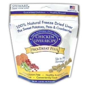  Stewarts Pro Treat Plus Freeze Dried Chicken Liver Plus 