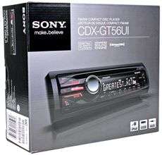 Sony CDX GT56UI CD iPod USB Player AM/FM Car Stereo In Dash Receiver 