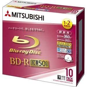  MKM Blu ray Disc 10 Pack   50GB 2X BD R DL   Printable 