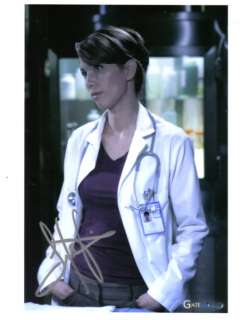 Lexa Doig as Dr. Carolyn Lam on Stargate SG 1 Autograph  