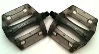 DECO BMX BICYCLE PEDALS FIT ANY 3 PC CRANK FIT PROFILE PRIMO GT DK 