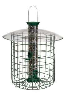 New 15 Green Domed Cage Sunflower Seed Bird Feeder  