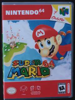 Super Mario 64 for the N64, Deluxe Game Case *no game  