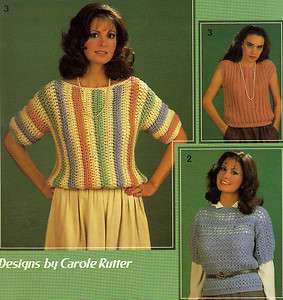 LA/QUICK Crochet Sweaters & Vests/CROCHET PATTERN INSTRUCTIONS  