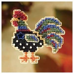  Provence Rooster (beaded kit)