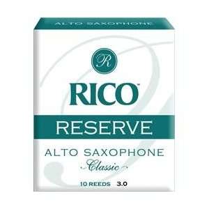  Rico Reserve Classic Alto Saxophone Reeds Strength 3 