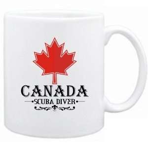  New  Maple / Canada Scuba Diver  Mug Sports