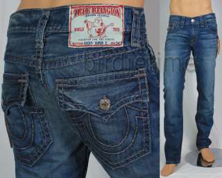 319 2011 NWT TRUE RELIGION JEANS RICKY SUPER T INDUSTRIAL STRAIGHT 