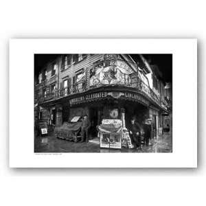  Vendors on Sixth Avenue, Brooklyn, 1908   Giclee 10x14 