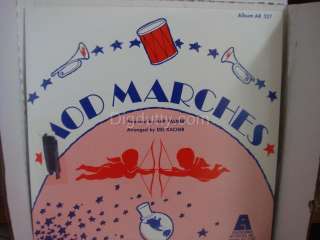 Hap Palmer MOD MARCHES + March sheet   Vinyl LP AR527  