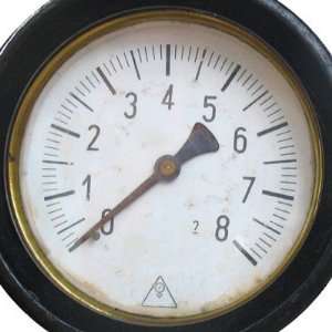  Old Steam Engine Pressure Meter Dial Fridge Magnet