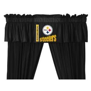   NFL Pittsburgh Steelers Locker Room Window Valance