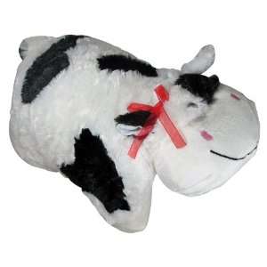 Animal Pillows Soft Plush Cuddlee Pet Pillow   Cow: Toys 