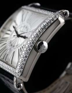 FRANCK MULLER MASTER SQUARE XL 6000 KSC DT D CD 1R 18K WHITE GOLD RRP 