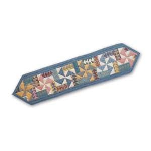  Fall Windmills Country Table Runner