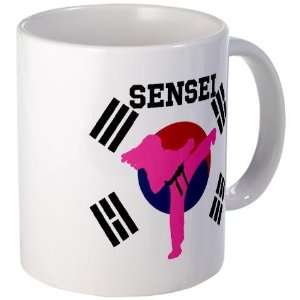  Taekwondo Pink Sensei Mug