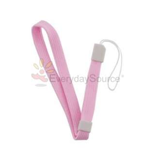 White+Black+Blue+Pink Hand Wrist Strap For Nintendo Wii DS NDSL  