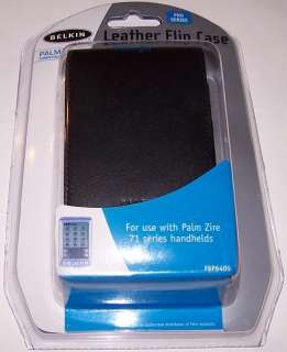 Belkin Leather Flip Clip Case for Palm Zire 21 31 71 72  