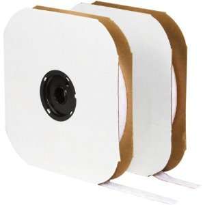  3/4 x 75   Loop   White Velcro Tape   Individual Strips 