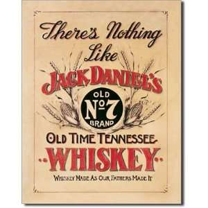 Theres Nothing Like Jack Daniels Whiskey Distressed Retro Vintage 