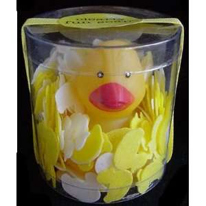  Classic Rubber Ducky Bath Confetti & Toy Gift Set Beauty