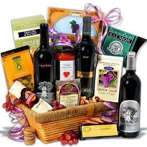    Silver Oak Showcase   Wine Gift Basket Grocery & Gourmet Food
