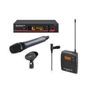 Sennheiser EW 112/135 G3 Wireless Combo Microphone System 
