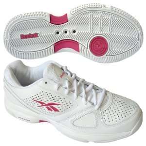  Reebok Womens White Passing Shot III Tennis Shoes Sports 