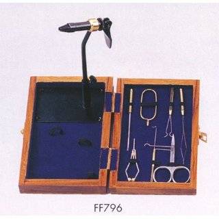 Standard Fly Tying Kit with wooden box